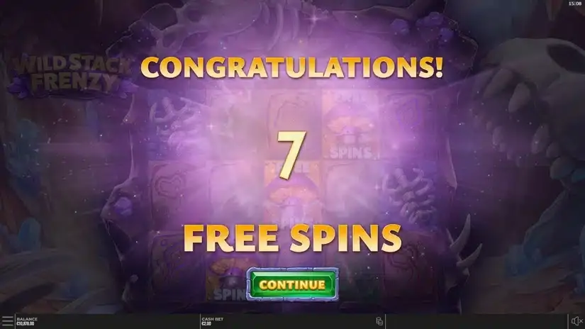 Wild Stack Frenzy slot screenshot 2