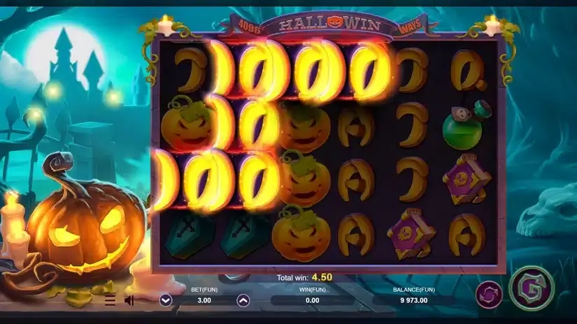 HalloWin slot screenshot 3