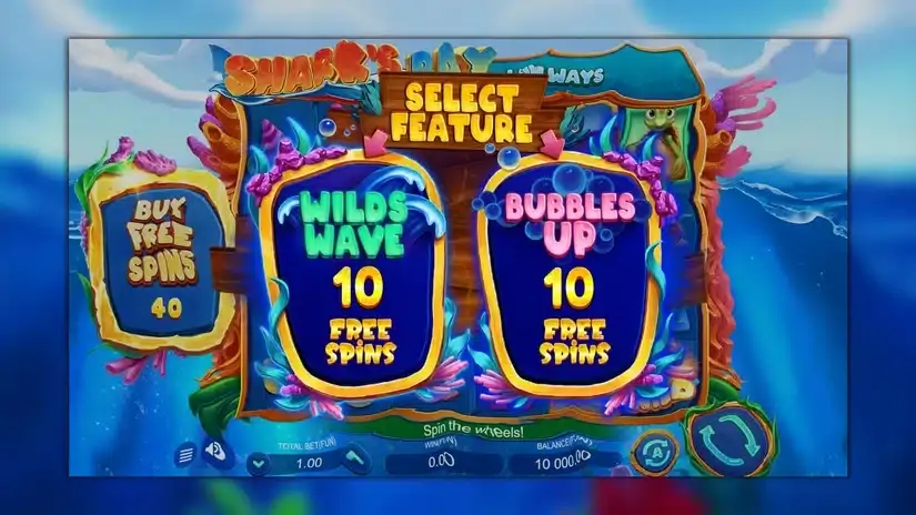 Shark’s Bay slot screenshot 2