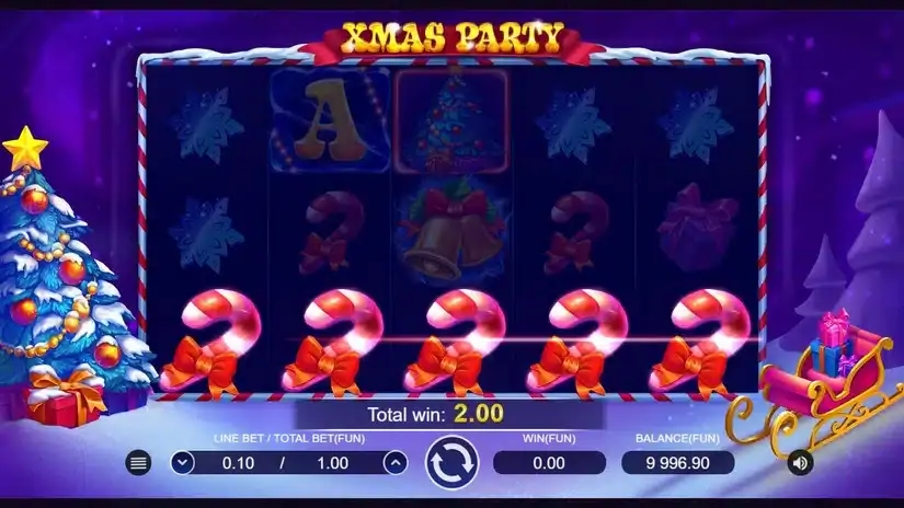 Xmas Party slot screenshot 3